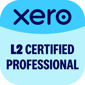 Xero L2 certified professional badge