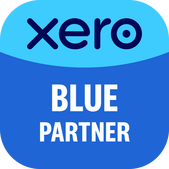 Xero blue partner badge